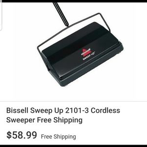 Easy sweep Bissell chordless vacume